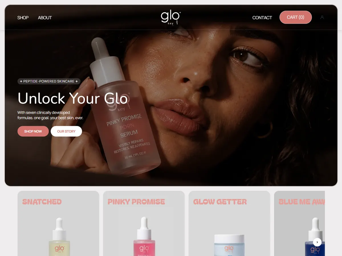 GloKey storefront